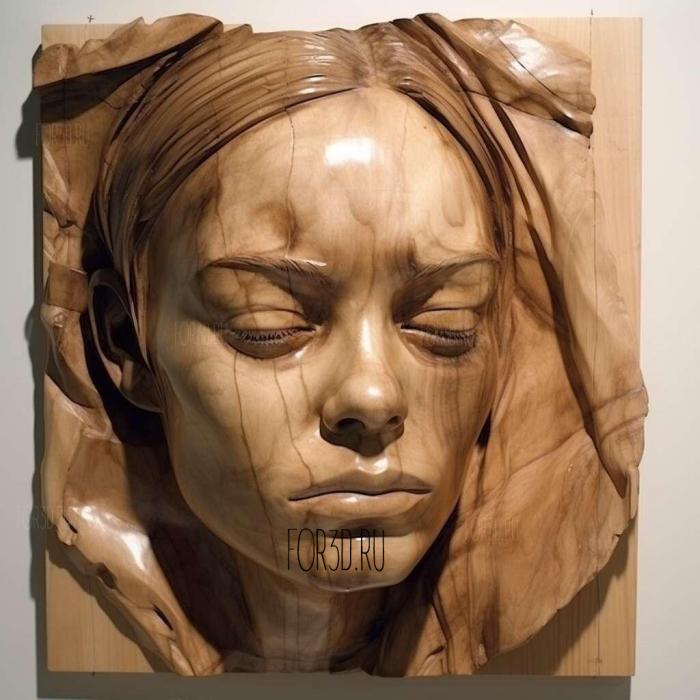 jenny saville 2 stl model for CNC